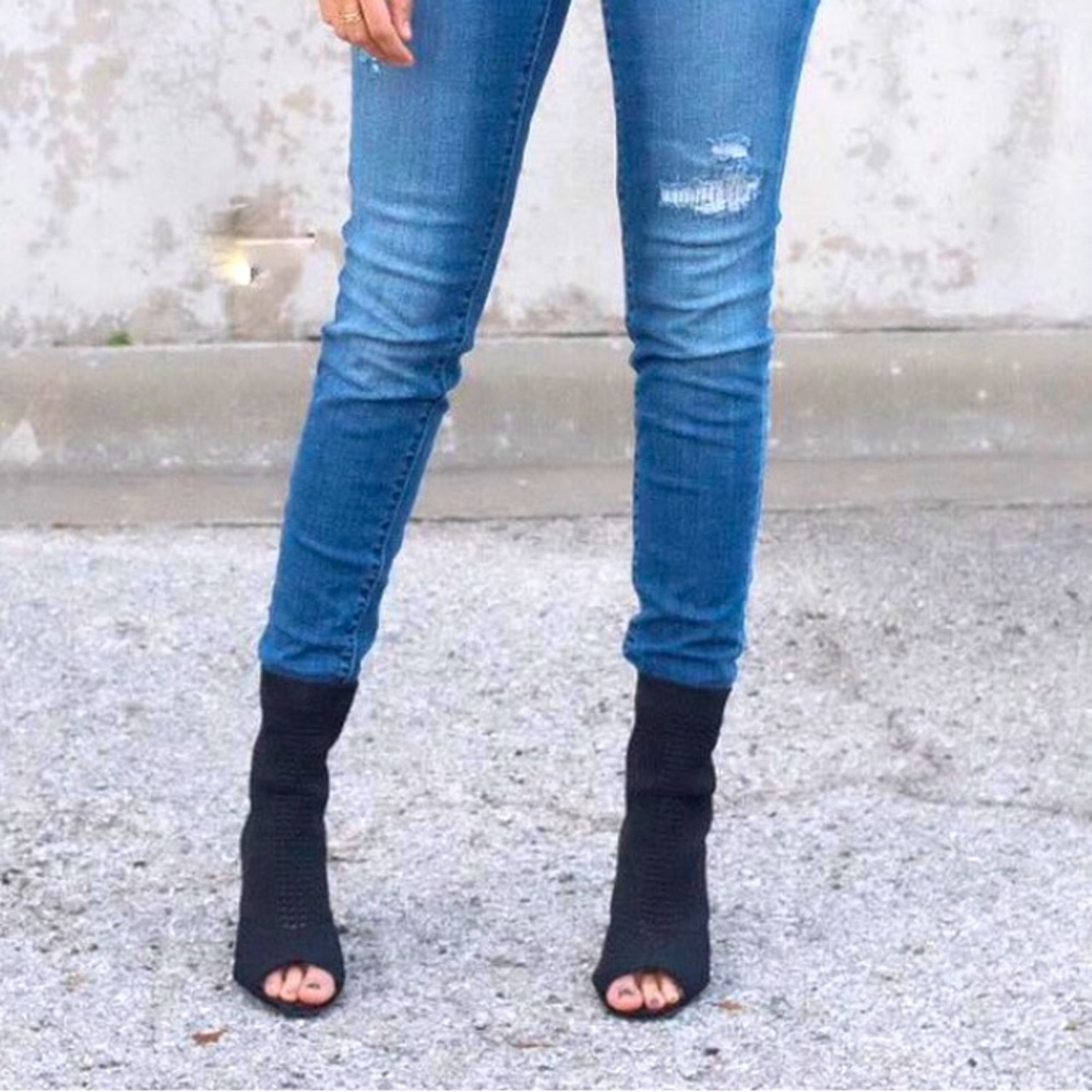 Black heels